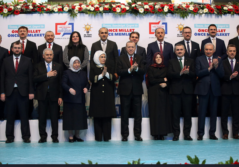 ErdoÄan, Ä°stanbul BaÅkan AdaylarÄ±nÄ± TanÄ±ttÄ±