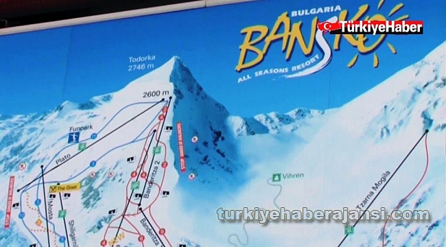 Bulgaristan’da Kayak Merkezleri Turist Dolup Taşıyor