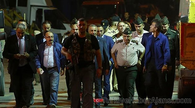 1. Ordu Komutanı Avsever Patlama Yerinde!