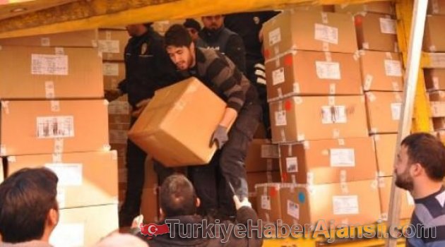 100 Bin Paket Kaçak Sigara Ele Geçirildi