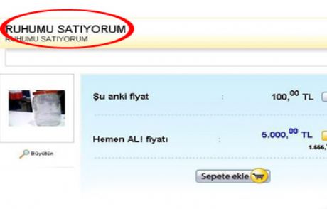Ruhumu Satıyorum!