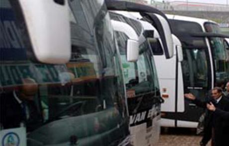 Hacizli Otobüs Yolcularıyla Bağlandı!
