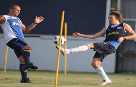 Fenerbahçe İdmanında Kavga