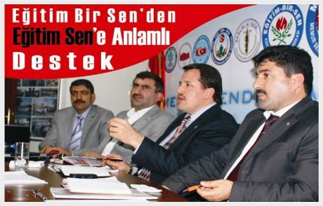 Eğitim Sen’lilere Anlamlı Destek