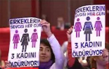 Erdoğan'a Pankartlı Protesto