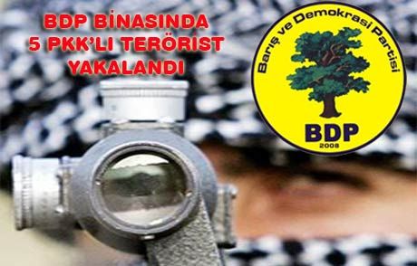 Bdp Binasında Terörist Avı