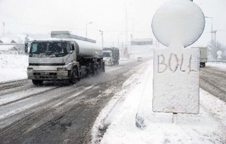 Bolu'da Kar Yağışı Yeniden Başladı