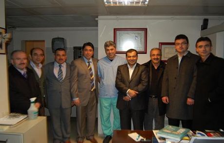 Eski Başkana Ziyaret
