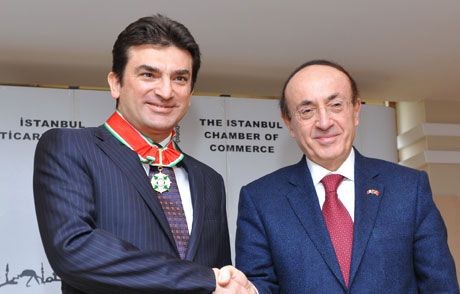 Yalçıntaş'a İtalyan Devlet Nişanı