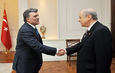 Gül, Bahçeli İle 50 Dakika Görüştü