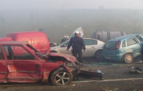 Ankara'da 13 Araç Birbirine Girdi