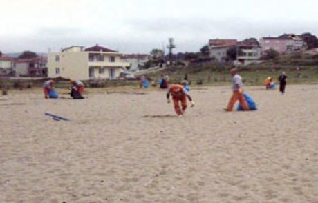 Kandıra Sahillerinde Temizlik Seferberliği