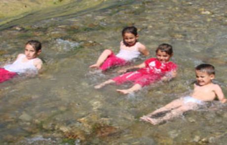 Kelkit'te Çocuklar Derelerden Çıkmıyor