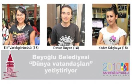 Beyoğlu Gençleri Dünyayı Dolaşıyor
