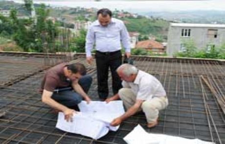 Canik'te İnşaatlar Denetleniyor
