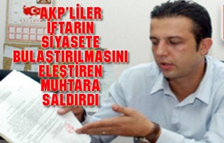Belediye İftarlarında, Referandum Mitingi