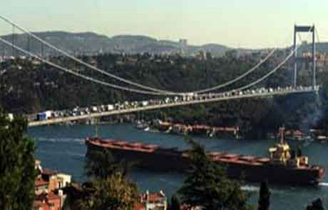 315 Metrelik Gemi İstanbul Boğazı'ndan Geçti