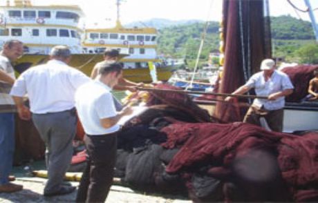 Ordu'da Balık Ağları Denetlendi