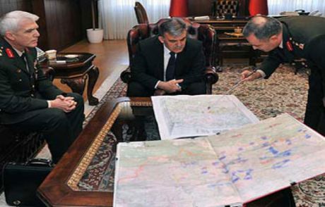 Gül, Harita Üzerinde Bilgi Aldı