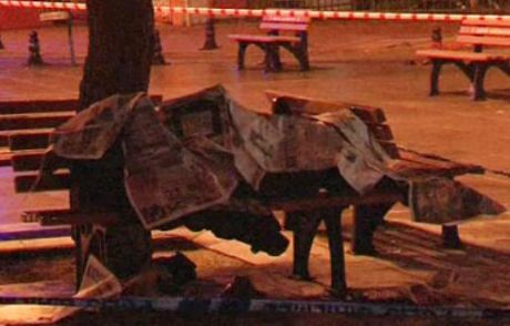 Parkta Donarak Öldü