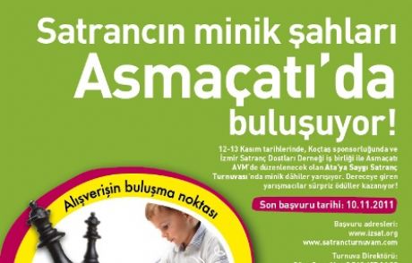Asmaçatı Avm, Satrancın Dahilerini Bekliyor!
