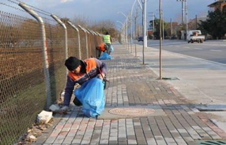 Başiskele'de Mıntıka Temizliği