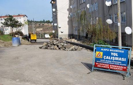 Alaplı'da Çevre Düzenleme Devam Ediyor