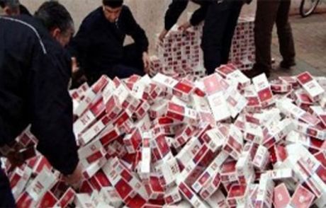 Aydın'da 16 Bin 870 Paket Kaçak Sigara