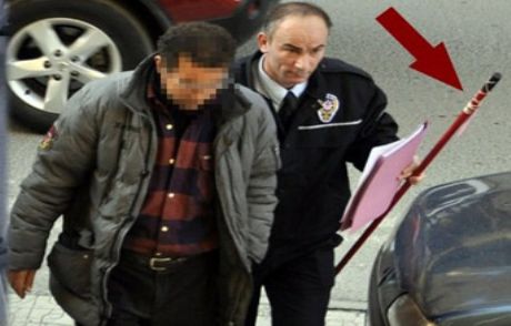 Karısı Süpürge Sapıyla Kovalayıp Yakaladı