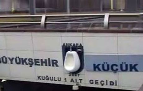 Başkent'te İlginç Eylem