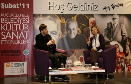 Küçükçekmece Söyleşiyor'da Nazlı Ilıcak Ağırlandı