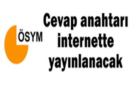 Cevap Kağıtları İnternette Olacak!