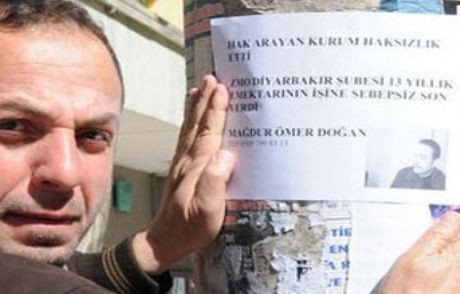 İşverene İlânlı Protesto