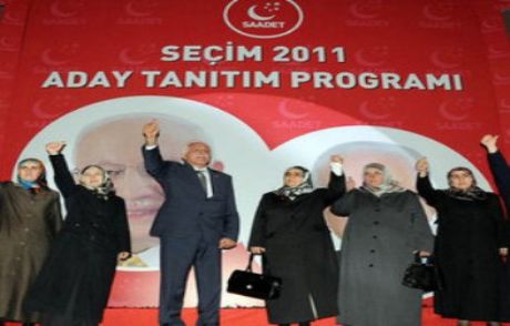 Saadet Partisi İstanbul Adaylarını Tanıttı