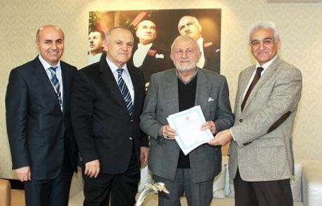 608 Metrekare Alanın Hibe Etti