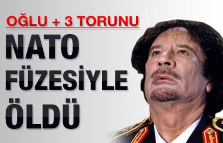 Kaddafi'nin Oğlu Öldü!