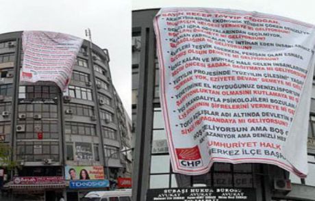 Denizli'de Dev Afiş Gerginliği