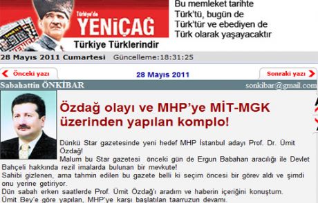 Mhp’ye Mit-mgk Üzerinden Komplo!