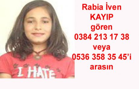 Rabia'dan 5 Gündür Haber Yok