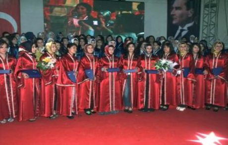 Yelkenoğlu Koleji'nde Mezuniyet Sevinci