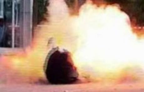 Nusaybin'de Polise Ses Bombası Atıldı