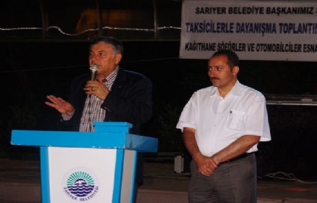 Başkan Şükrü Genç Taksicilerin Ağabeyi
