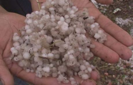 Adıyaman'da Dolu Yağışı Etkili Oldu