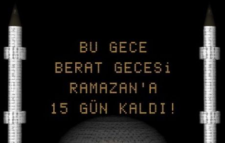 Yarın Berat Kandili
