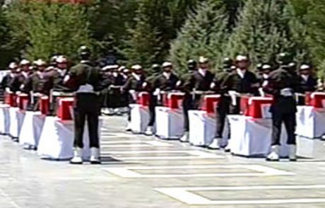 13 Şehit Uğurlanıyor