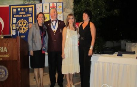 Bodrum Karia Rotary’de Görev Değişimi