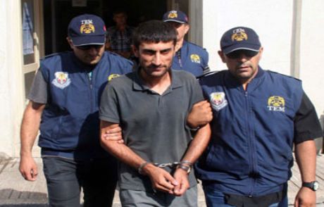 Pkk'lı Bombayla Yakalandı
