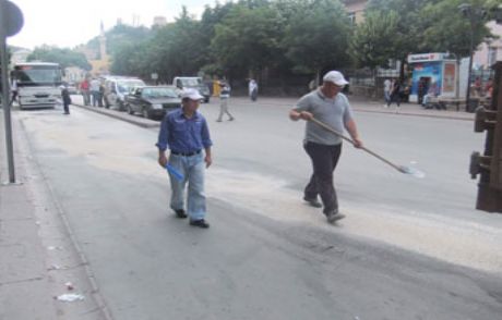 Dikkat... 'yağlı Bölge'