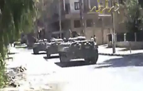 Tanklar Hama'dan Çekiliyor
