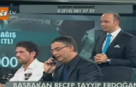 Atv'nin Yardım Gecesinde Şok Telefon!